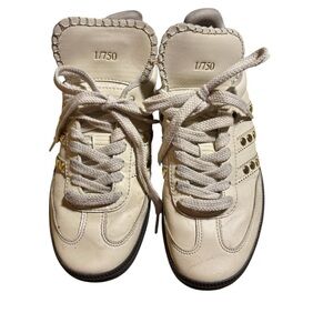 Adidas Wales Bonner Samba Studded Pack Cream White